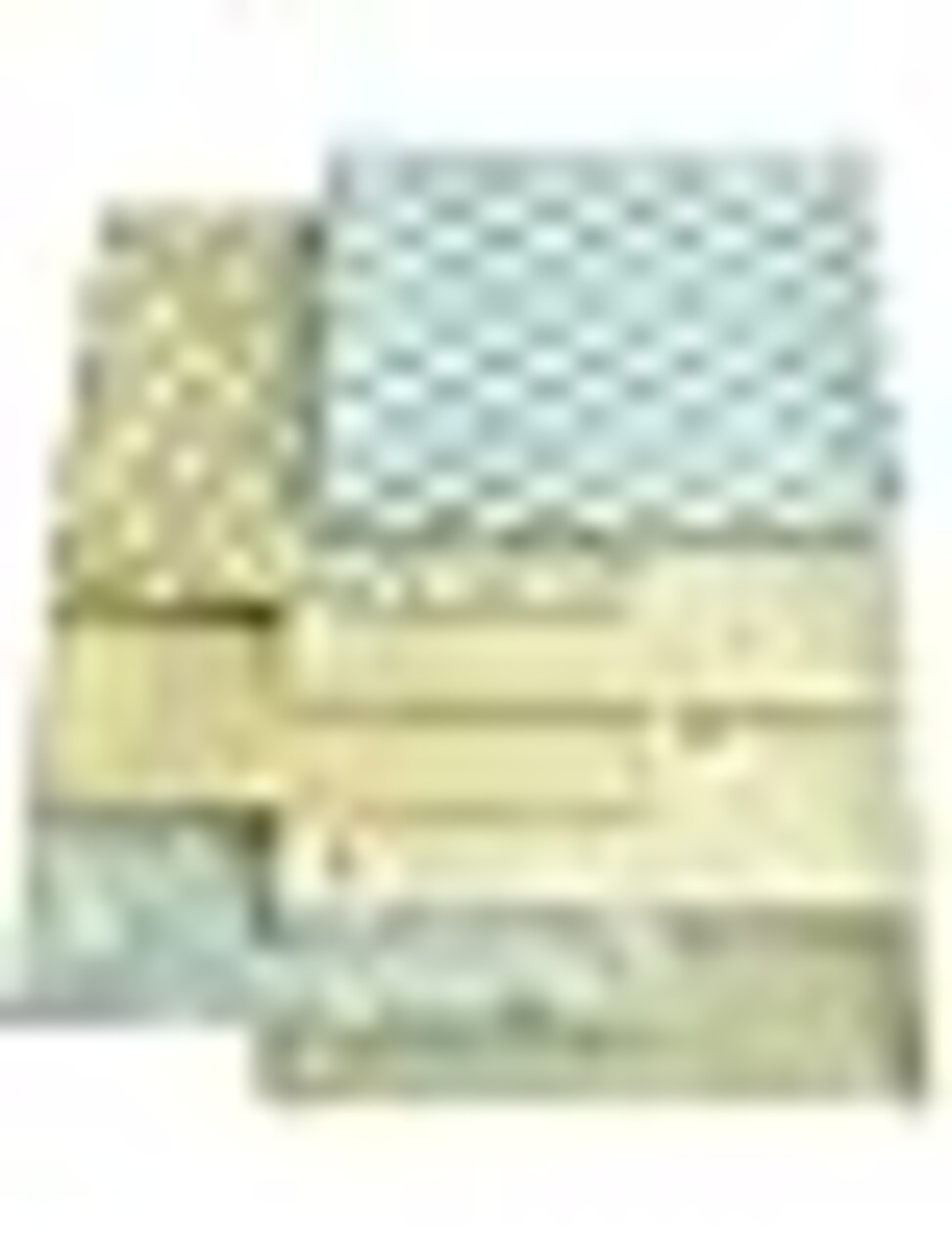 Fabric Bundle Squares Fat Quarters Multicolored for Patchwork